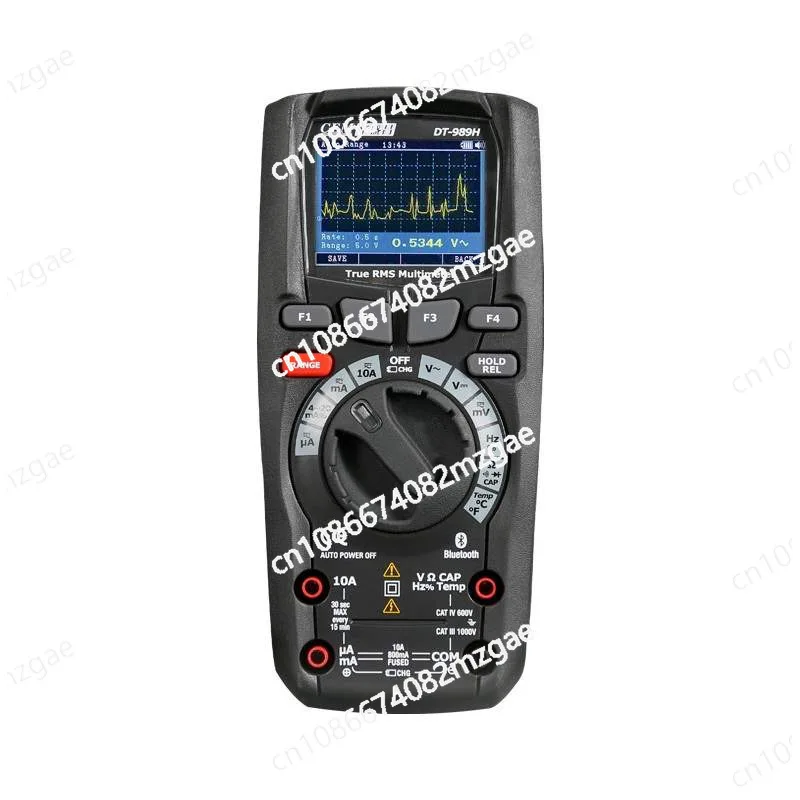 Professional Color Screen True RMS Temperature Measurement 1000V DT-989 DT-989H Digital Multimeter  for Sale