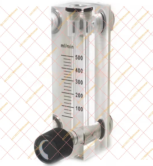 Square Panel Type Gas Air Flowmeter PMMA Rotameter Industrial Measurement
