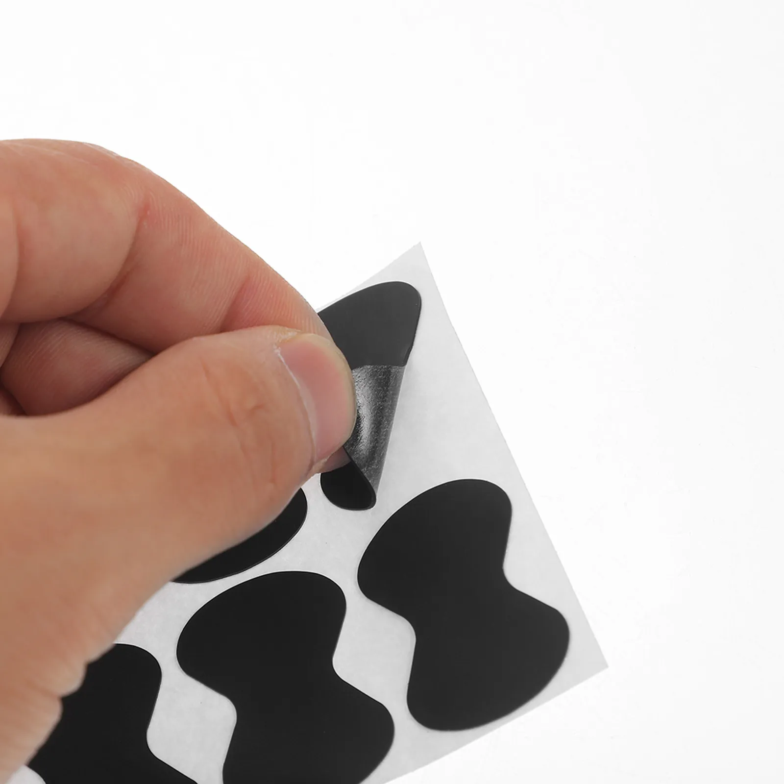20Pcs Guitar Pick Grip Pads Eva Self-Adhesive Anti-Slip Surface Increases Friction Long-Lasting Reusable Shareable Compact