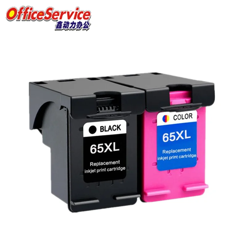 65XL Ink Cartridge Compatible For HP65, suit for DeskJet3721 3722 2623 5020 5055 2620 2655 2640 3755 3720 2652 2630 5200 printer