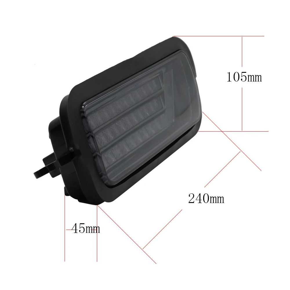 For Lada Niva 4x4 1995 Running Turn Signal Car Styling Accessories Tuning Lamp With DRL 2Pcs LED Daytime Running Lights