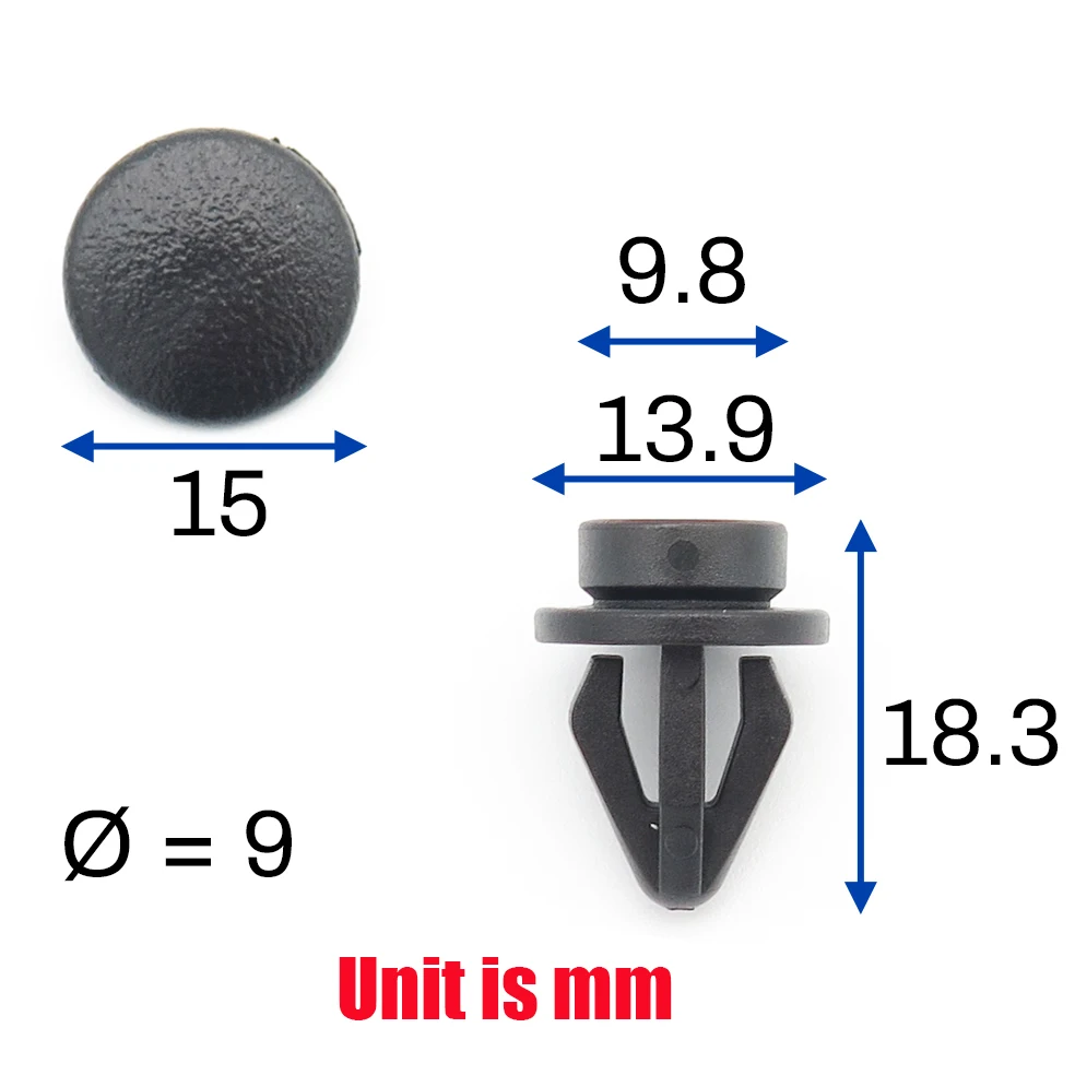 

2pcs Fastening Bracket Parts Parcel Shelf Clips For Nissan Juke F15 Rear Plastic Button Bootlid Interior Trunk Hanger Cargo Hook