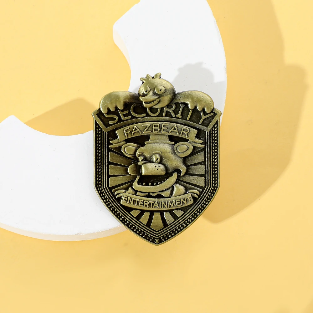 Gra Five Nights at Freddy's Lapel Pins Foxy Bonnie Anime Doll Badge FNAF Broszki dla mężczyzn Kobiety Plecak Biżuteria Akcesoria