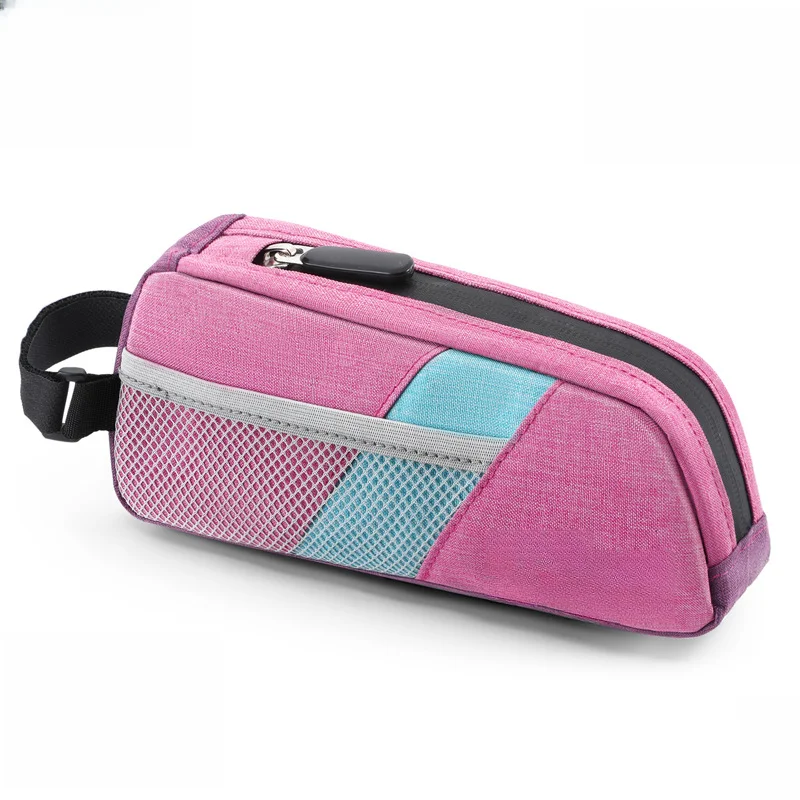 Lightweight Front Frame for top Tube Bag for Bicycles with Mesh Side Pockets Keeps Items Organized During Rides on Various