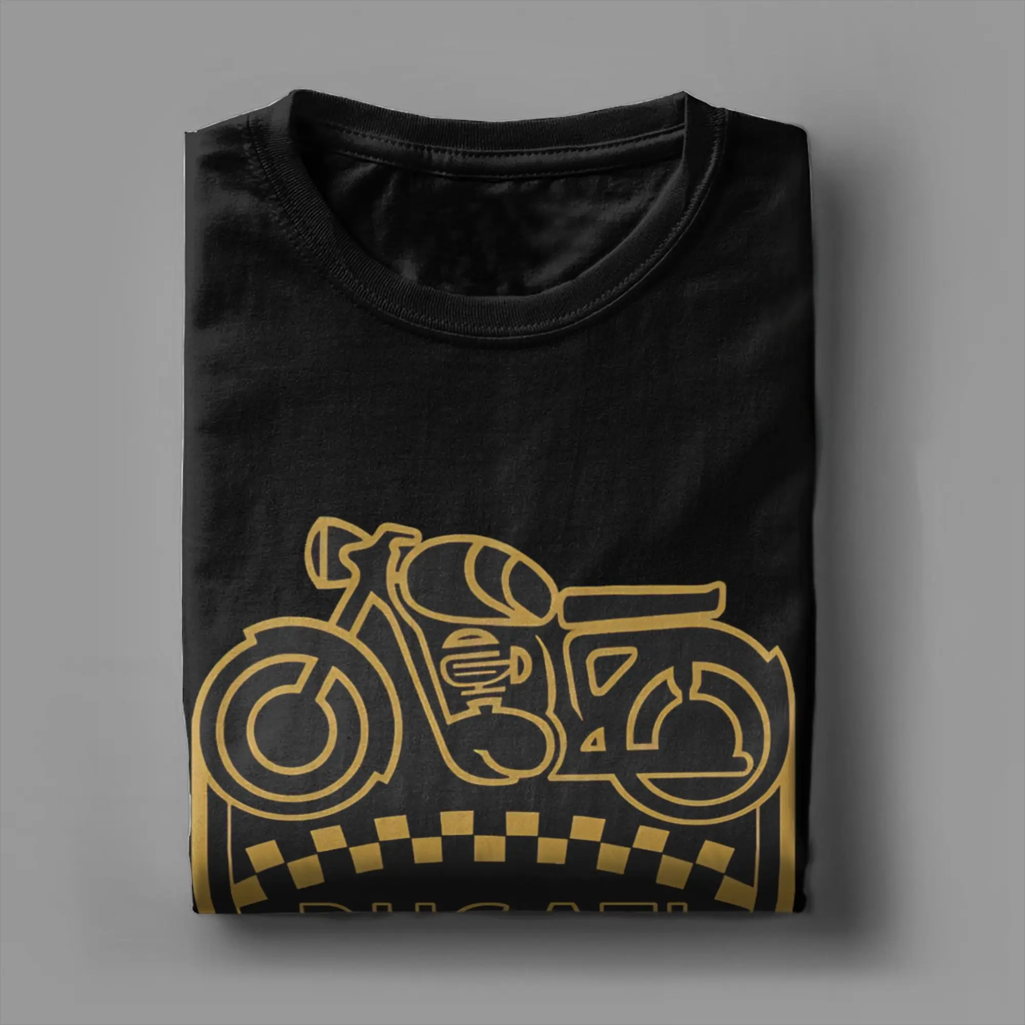 Classic Novelty 100% Cotton T-Shirt D-Ducatis Tees Tops For Men view 3