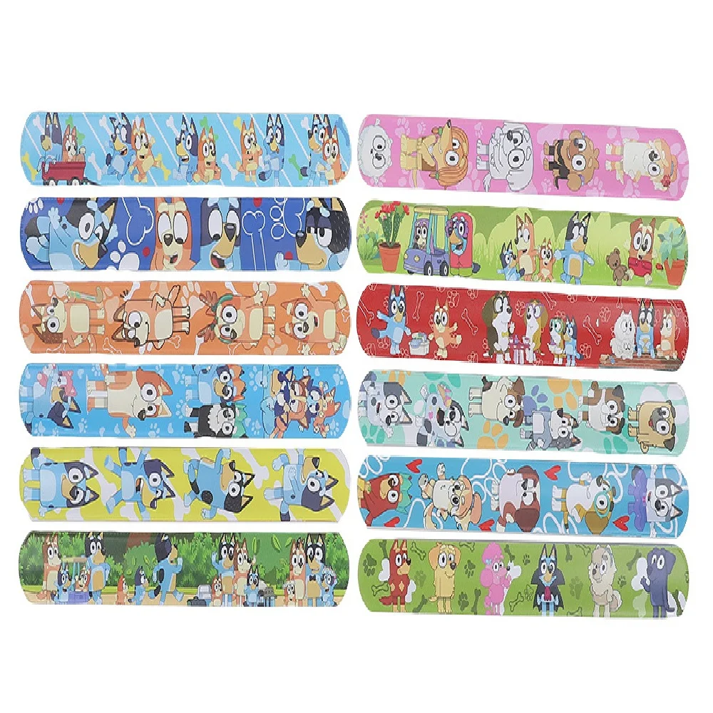 

Набор из 12 браслетов Bluey: браслеты с персонажами Bluey, браслеты с Папой, браслеты с собакой Папой, браслеты с музыкантом Папой