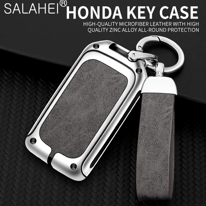 

Car Remote Key Case Cover For Honda CRV CR-V Fit Civic Accord HR-V HRV City Odyssey XR-V Shell Holder Keychain Accessories