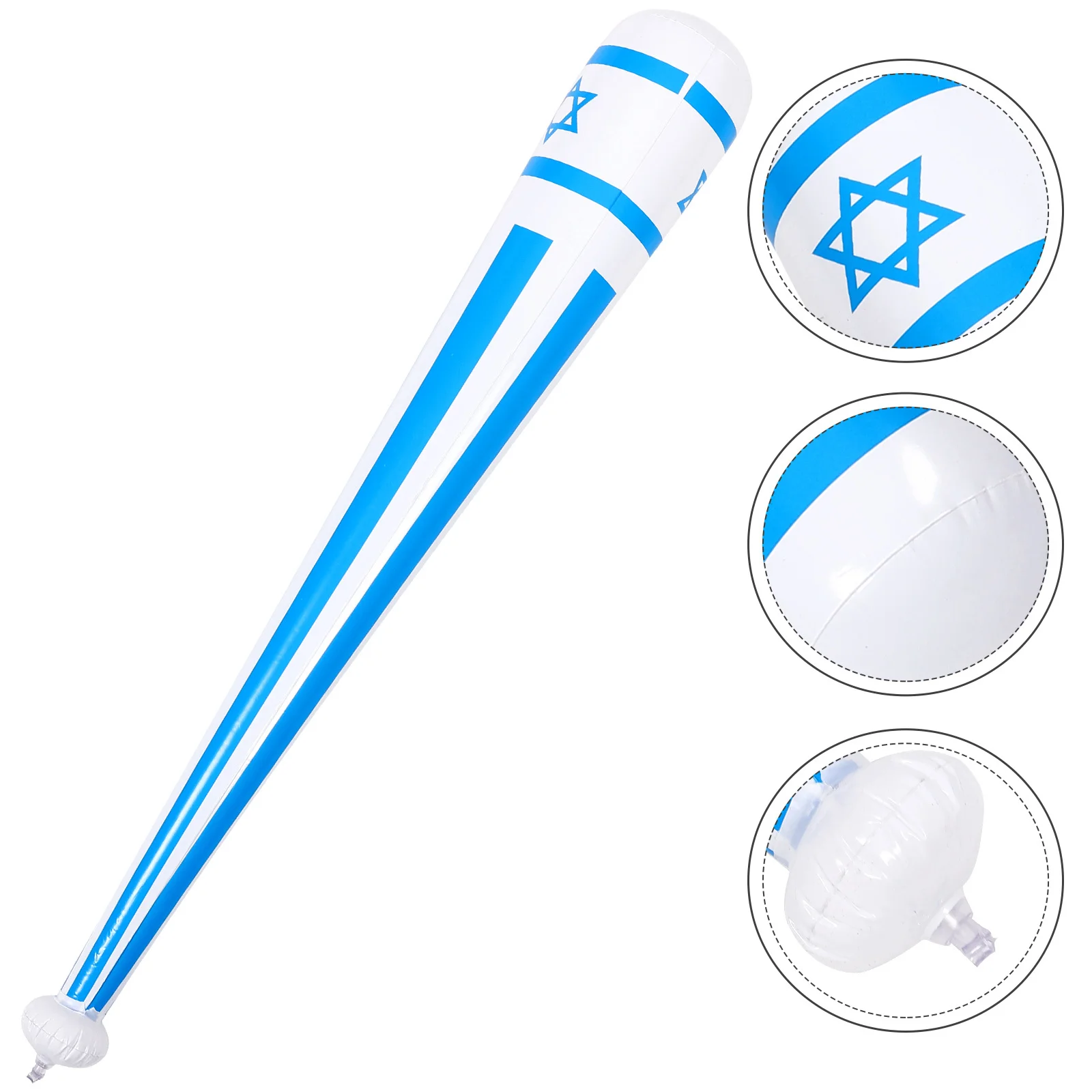 

Inflatable Bat Hanukkah Cheering Stick Lightweight Durable Plastic Party Decorations Inflatable Props For Birthday