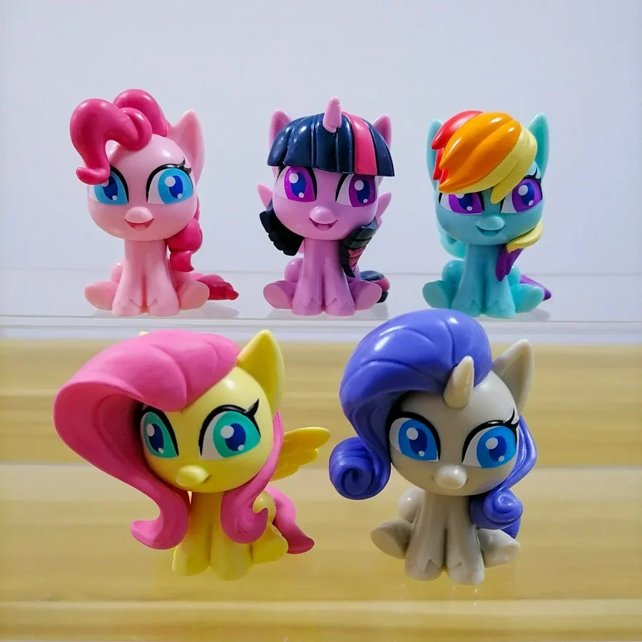 

Hasbro My Little Pony Pinkie Pie Twilight Sparkle Rainbow Dash Rarity Doll Gifts Toy Model Anime Figures Collect Ornaments