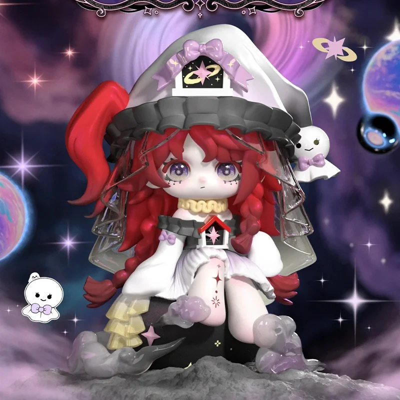 Genuine Ninita·Revelation Of The Witch Series Pvc Blind Box Cute Anime Figures Collectible Desktop Ornaments Toy Girls Gift