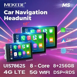 MEKEDE Universal 7/9/10 Inch Android 13 Auto Car Radio Multimedia Carplay Stereo for Toyota Volkswagen Hyundai Kia Honda Nissan