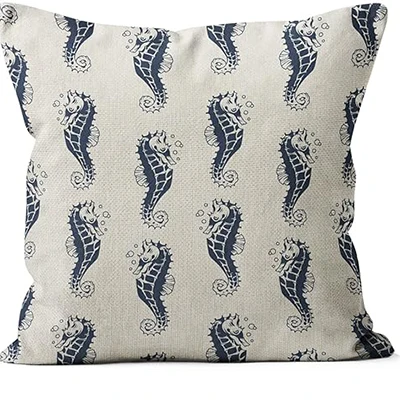 Fundas de almohada con temática marina, decoración del hogar, fundas de cojines, fundas de almohada para sofá cama, funda de cojín 45x45