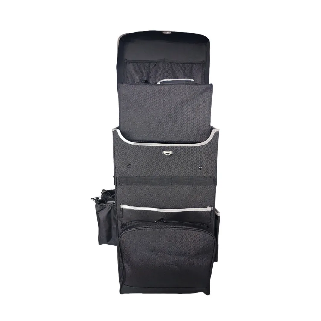 حقيبة تنظيف خاصة بالفنادق، مجموعة أدوات مع قضيب ربط دوار، حقيبة تخزين تنظيف متعددة الوظائف، صندوق تخزين مستقل #2