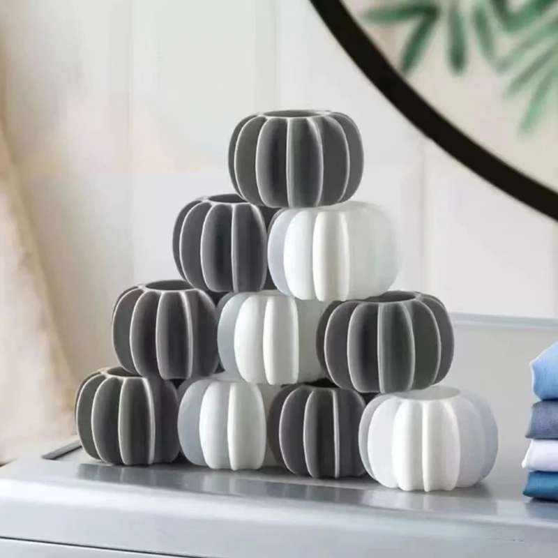3pcs Laundry Reusable Balls Washing Machine Accessories Fabric Softener Dryer Balls Clothes Hair Cleaning Tool Pet Hair Remover