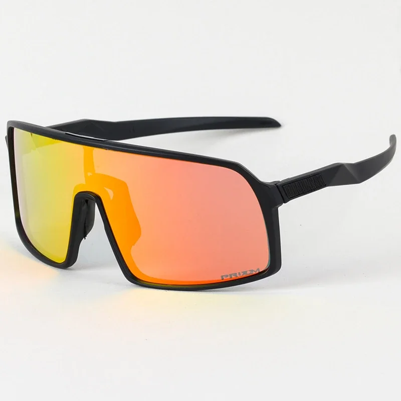 Lunettes de sport en chêne pour la protection des yeux, lunettes de soleil, lunettes de course, pare-brise de moto coloré, édition