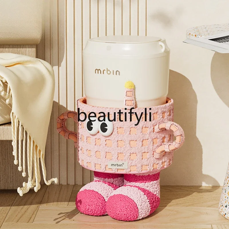 Intelligent induction trash can high value home cute creative living room bedroom electric