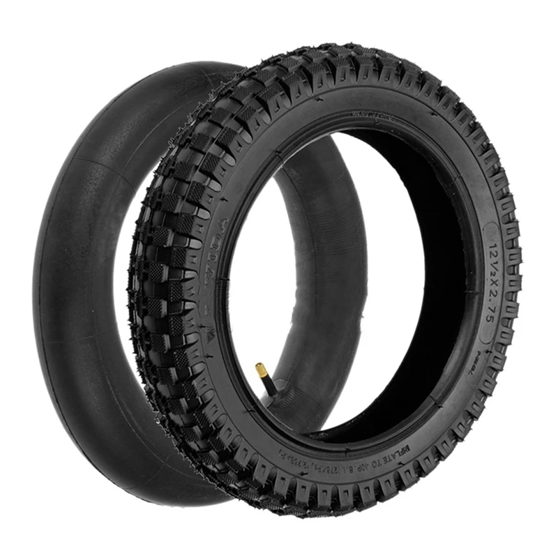 

2X 12 1/2X2.75 Tyre+Inner Tube For 49Cc Motorcycle Mini Dirt Bike Tire MX350 Scooter Tire 12-Inch Wear-Resistant Tire