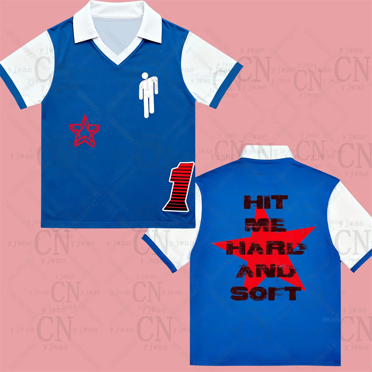 ضربني هارد آند سوفت شبكة جيرسي البوب المغني الحفل جولة الزي للجنسين الموسيقى مروحة قميص الشارع الشهير الصيف المرأة تي شيرت #6