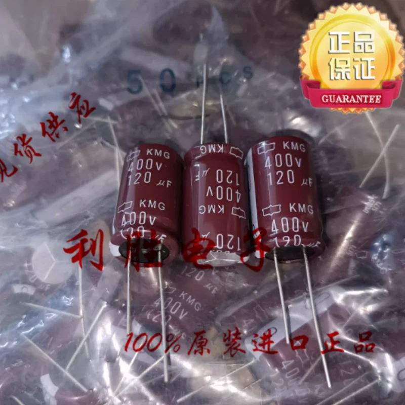 10pcs-100pcs-120uf-400v-capacitor-eletrolitico-japones-black-diamond-400v120uf-18-30-kmg-105-graus