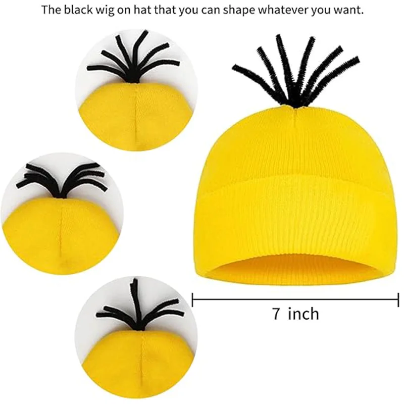 مجموعات رسوم كرتونية تنكرية لطيفة للأطفال ، تي شيرت ، وزرة عمل ، نظارات ، قبعة صفراء ، قفازات ، عيد ميلاد ، عيد الهالوين ، بنات ، أولاد ، من سنة إلى 6 سنوات ، 5 سنوات