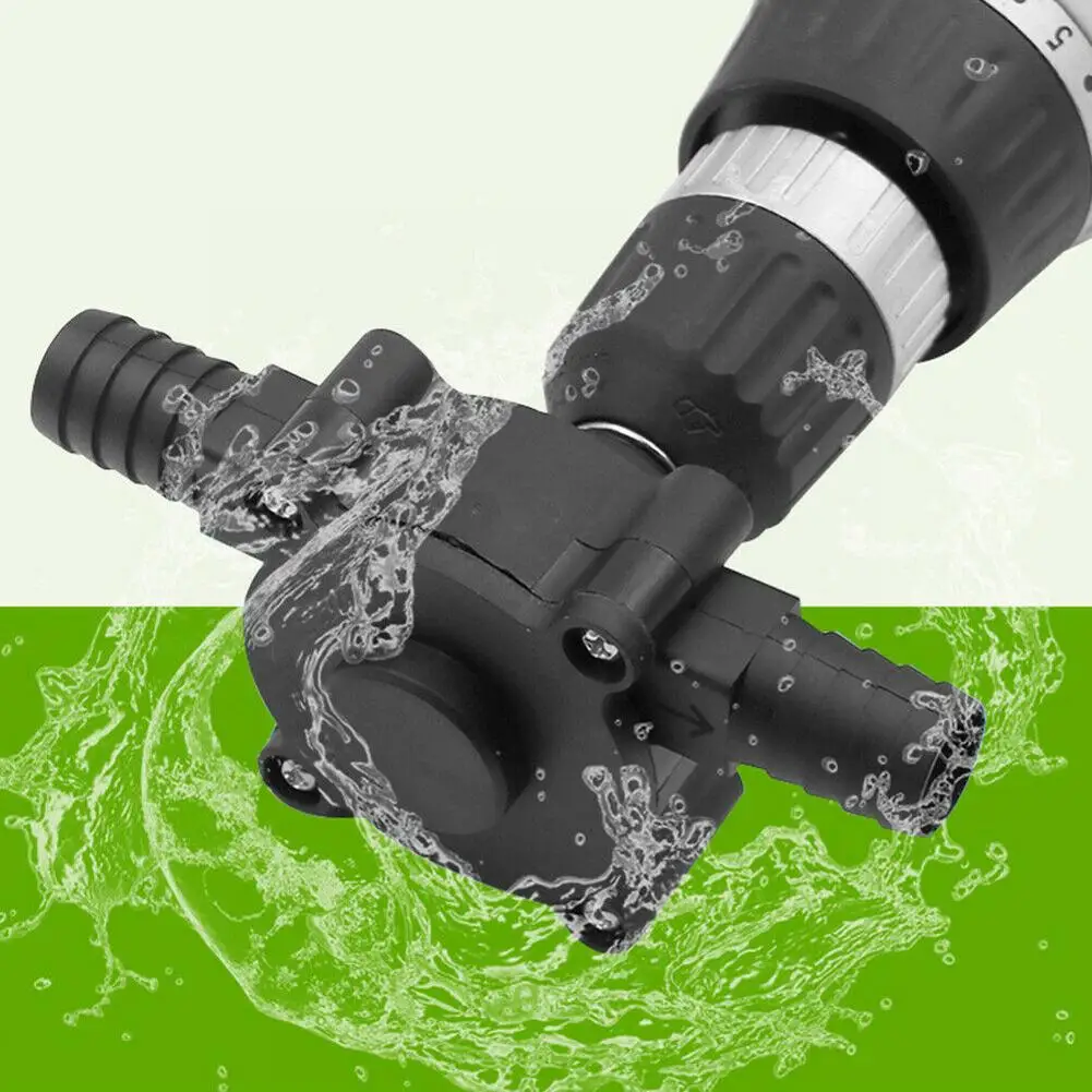 Hand Drill Pump As Long As There Is A Hand Drill Can Be Used Black Drill Pump Hex Shank Hose Clamp Shelf 1 Set