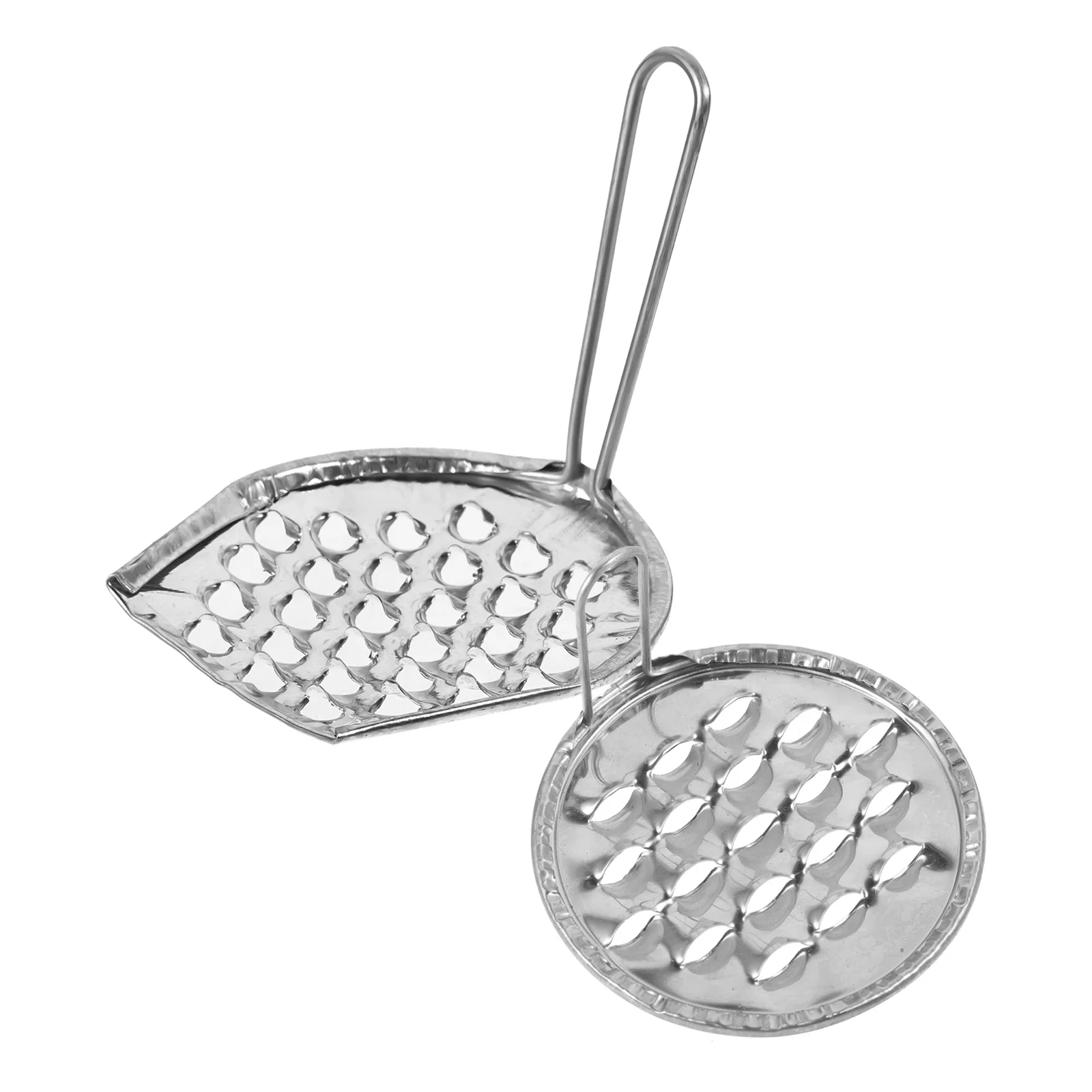 

2Pcs Bean Jelly Scraper Stainless Steel Food Making Scraper Kitchen Tool Cold Noodle Food Scraping Gadget Reusable