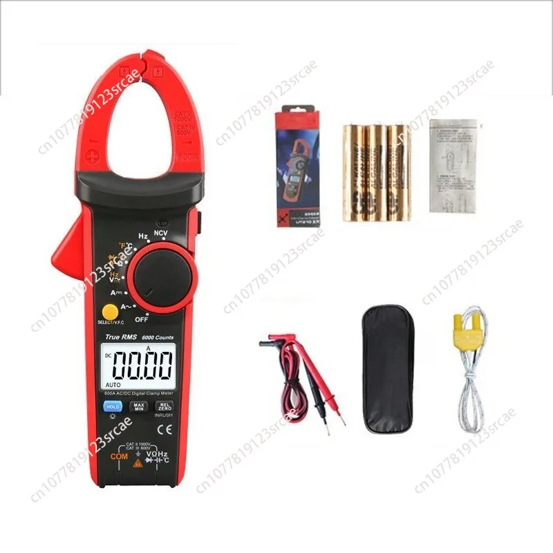 UT216C Voltmeter Ammeter Auto Range Tester 600a Digital Clamp Meter - view 5