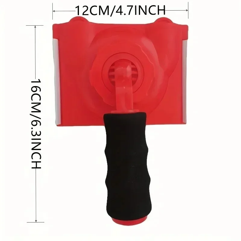 Paint Edge Trimmer Applicator With Rotatable Handle Adjustable Corner Ceilings Pad Painter Brush with Handle Brushes