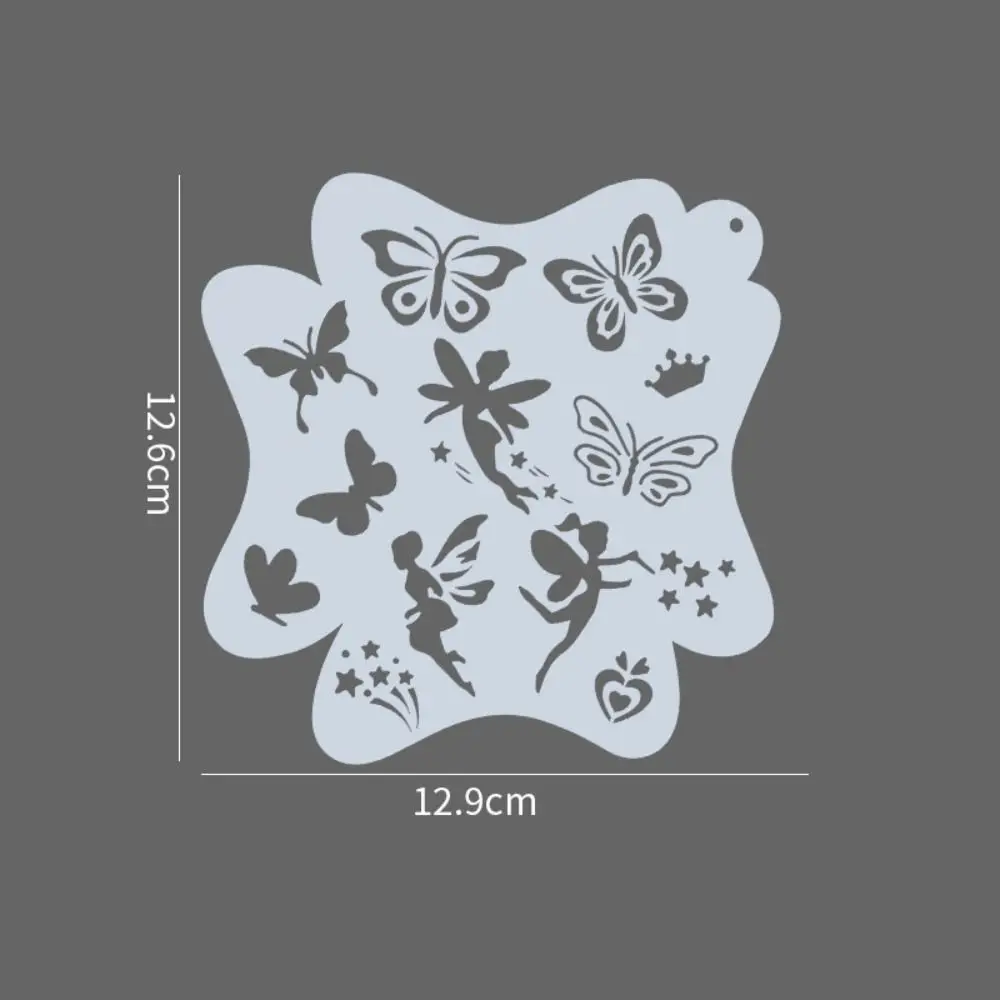 Copying Stencils Face Paint Templates DIY Craft Decorative DIY Body Art Paint Stencils Stamping Drawing Makeup Painting Template