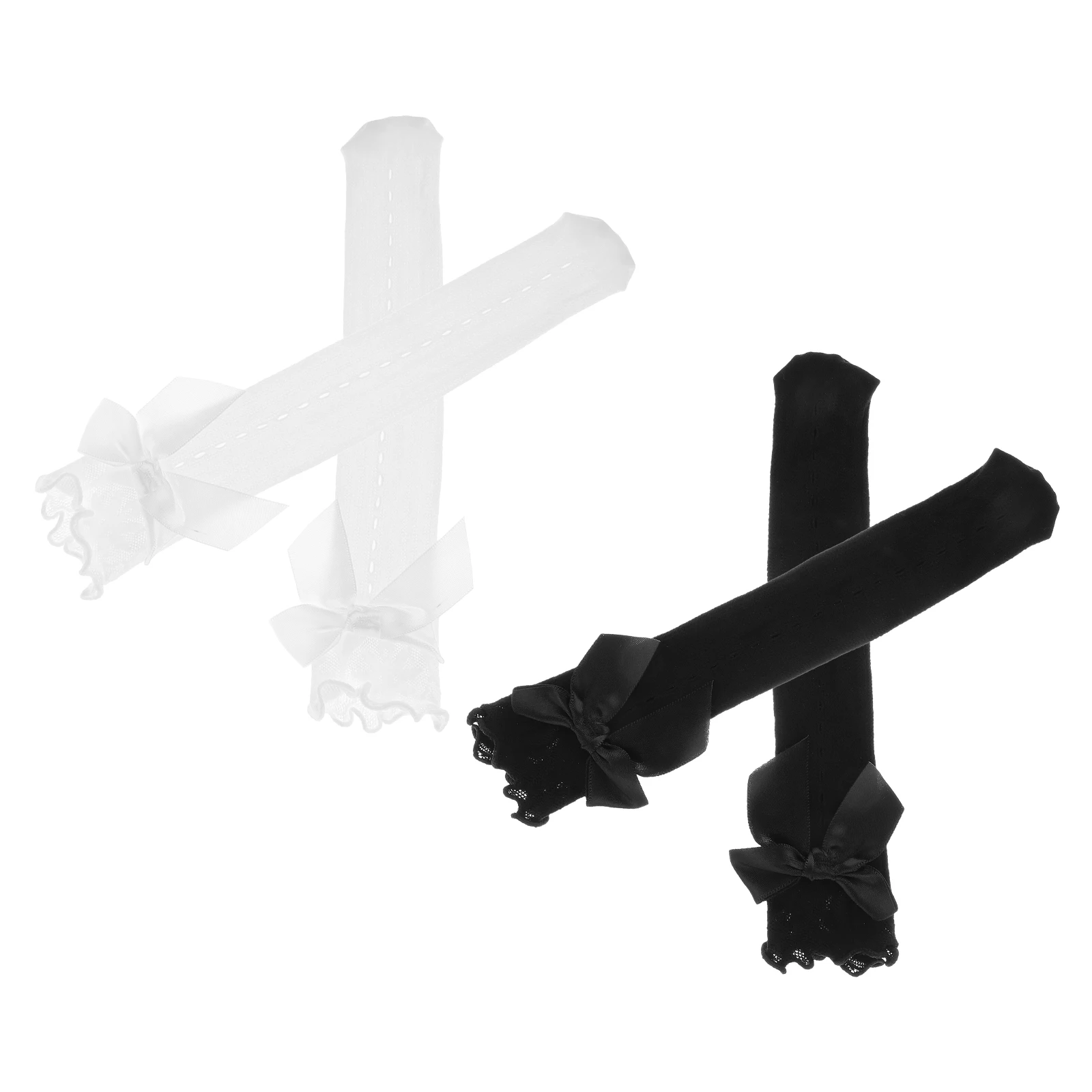 4 ペア女の子ストッキング子供靴下女の子普通の女の子のニーハイナイロン子供用