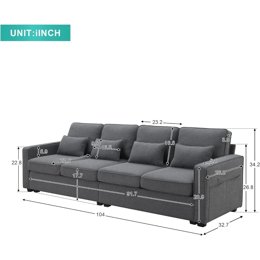 Modern Living Room Sofas Puffs Curved Design European Sectional L Shape Sofa Outdoor Dining Room Muebles Hogar Home Furniture