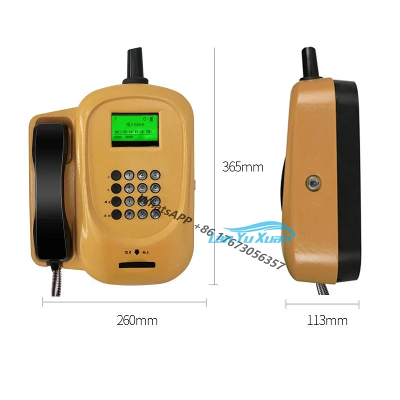 

4G RFID Card Outdoor Charging Phone with SIM Used for School and Roadside Public Telephone