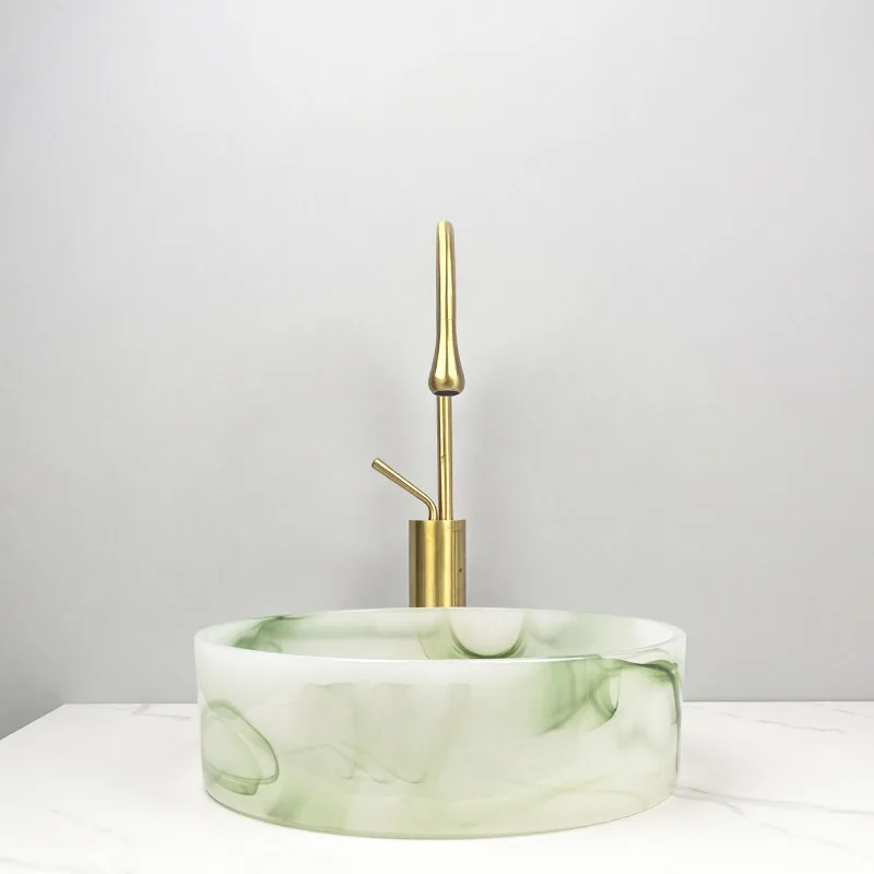 Azure glazed table basin wash face toilet bathroom washbasin sink
