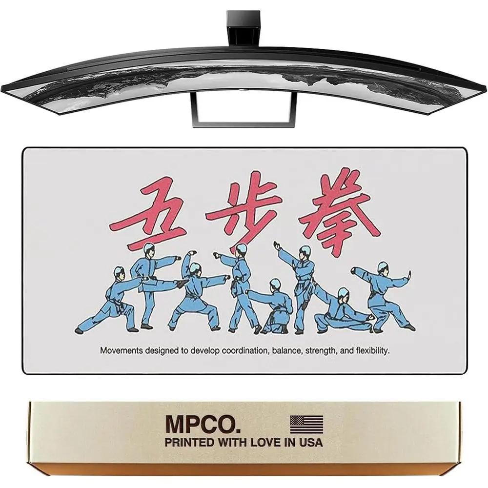 

Premium 36 x 17 Duraglyde OZGMX Gaming Mouse Pad - Large Non-Slip, Washable Desk Mat for Smooth, Precise Movements