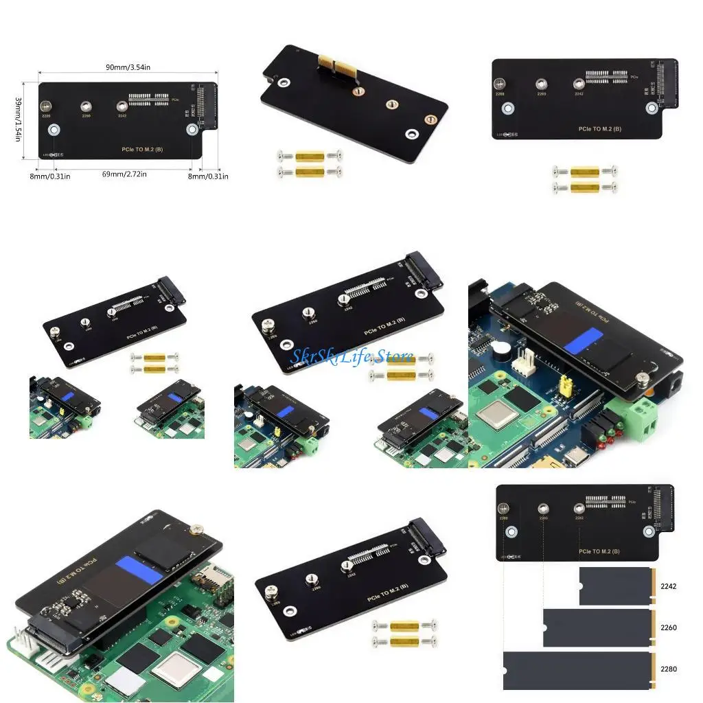 

E65E Upgrades Device with Speed PCIe to Converters for CM4 Productivity