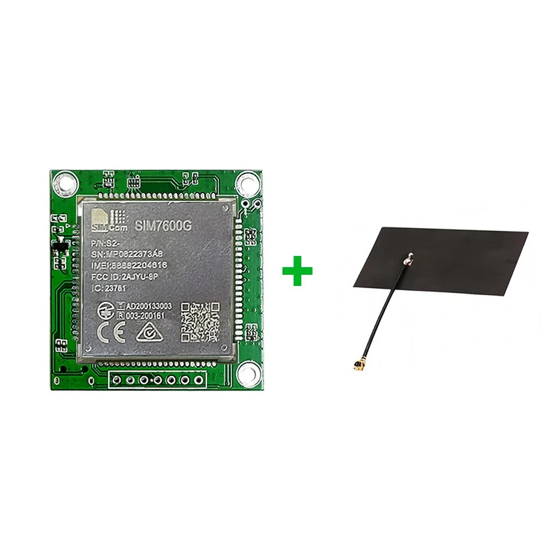 SIMCOM SIM7600G Global-band LTE CAT1+GNSS Module Breakout Development Core Board With SIM Card Slot