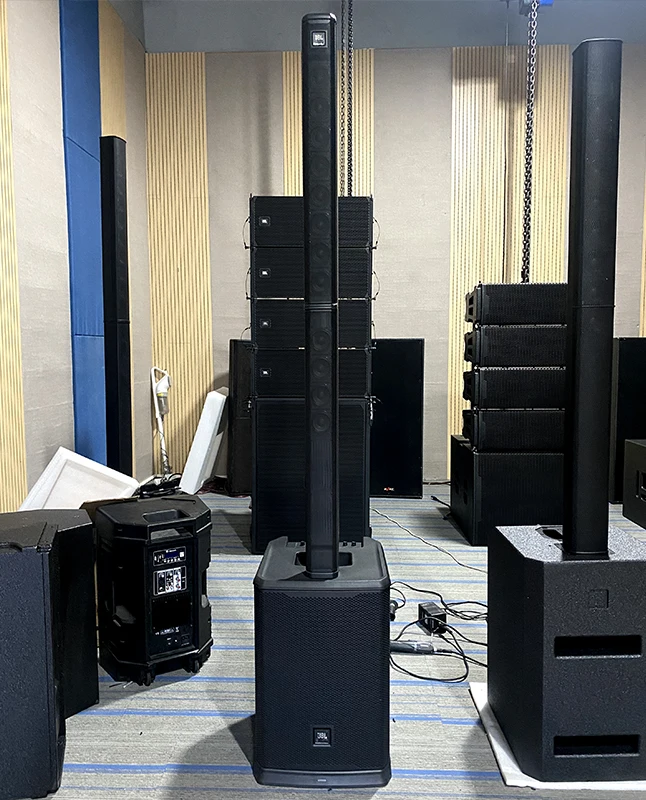 IPX1000 12 pulgadas 1200 vatios columna rango completo MP3 Clase D 3 vías activo y pasivo 2 altavoces de rango completo Bluetooth