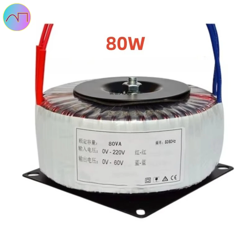 

Customized pure copper 50w to 5000W Input 220V 230V Output 12V 18V 24V 28V 45v Toroidal transformer for audio amplifier