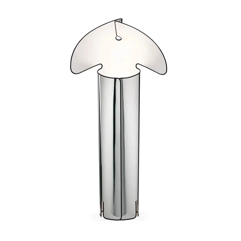 

Italian creativity, designer, hat floor lamp, model room, exhibition hall, stainless steel