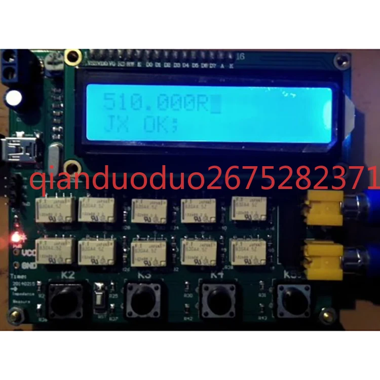 AD5933 لوحة تطوير قياس المعاوقة لوحة التقييم للتحكم الدقيق في وحدة التحكم الدقيقة للكمبيوتر العلوي Labview MCU #2