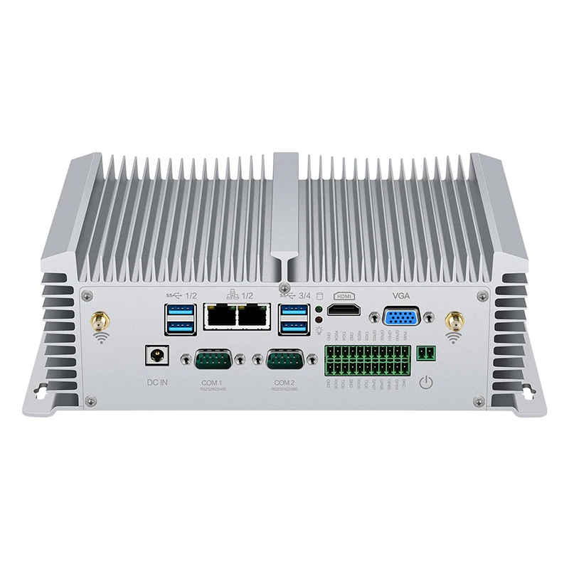 Helor Industrial Mini PC mit Intel i5-8350U i7-8550U, unterstützt 3G/4G LTE WIFI Linux GPIO Computer mit 4xUSB3.0 4xUSB2.0 1xHDMI