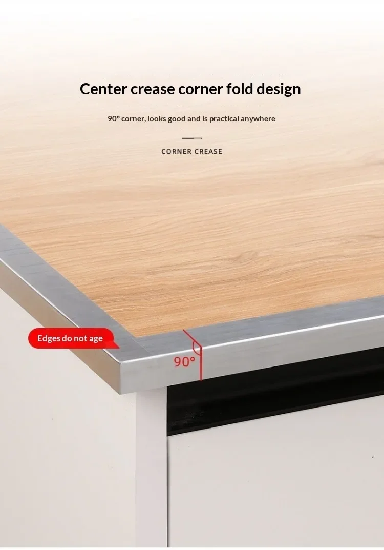3/5 cm breites Küchen-Aluminiumfolienband, 5–20 m, wasserdicht, hitzebeständig, robustes, selbstklebendes Dichtungsband für die Reparatur von Herdspalten – Detail 3