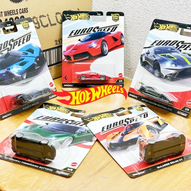 

2025 Mattel Hot Wheels Model Car 1/64 Car Culture L Case Eurospeed Set Die-Cast Model Collection Alloy Car Toy Birthday Gifts