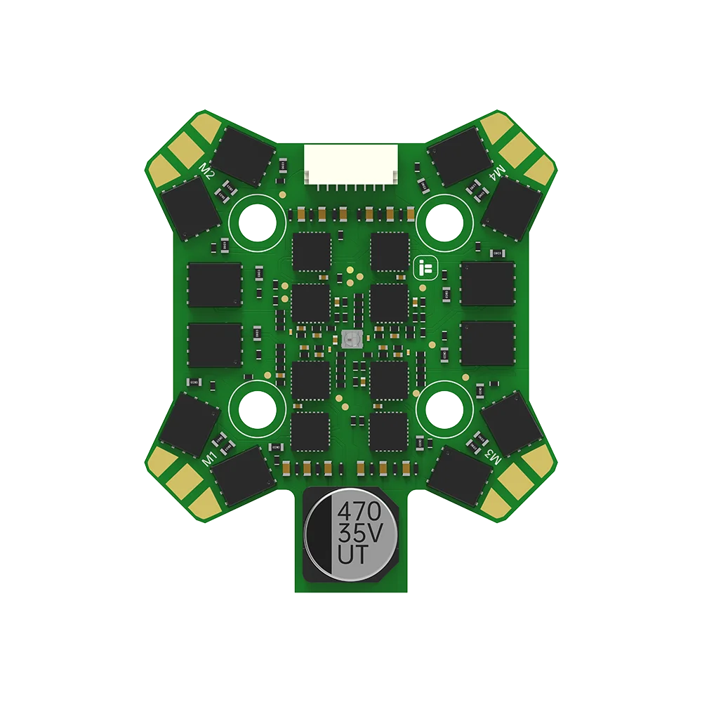 iFlight BLITZ E55R 4-IN-1 2-6S ESC with 20x20mm Mounting Holes for FPV Parts