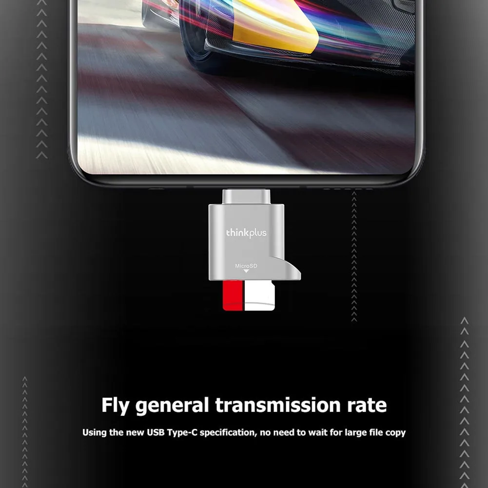 D201 USB Type C Card Reader 480Mbps 512GB USB-C TF Micro SD OTG Adapter Type-C Memory Cardreader For Laptop Smart Phone