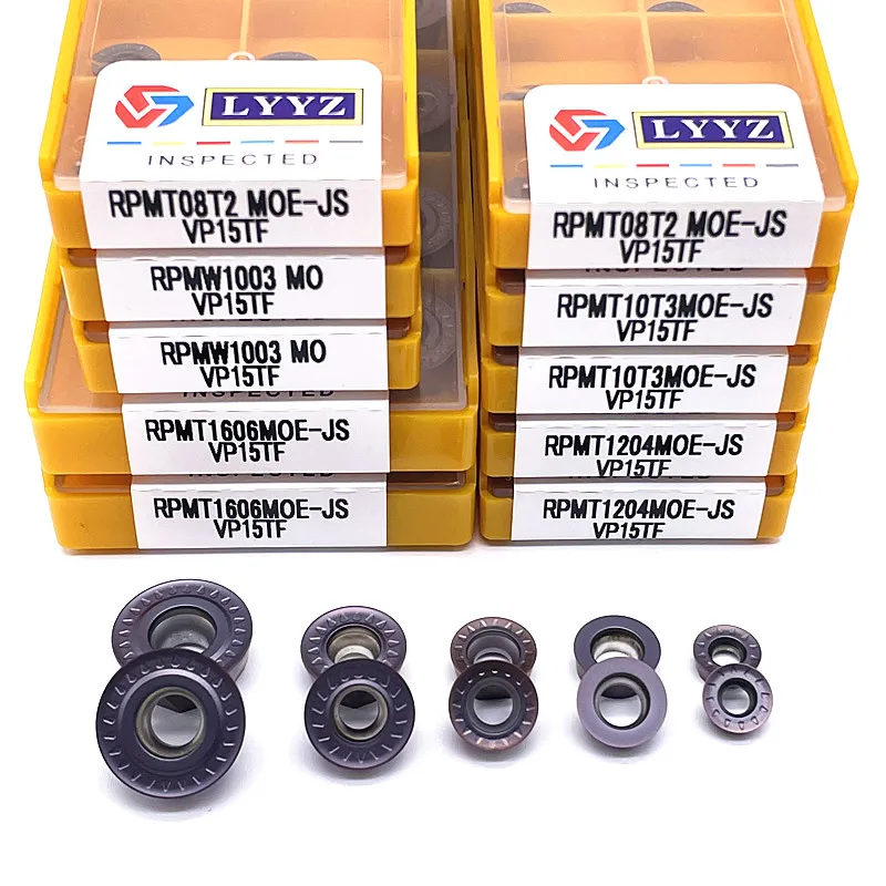 APMT1135 APMT1604 RPMT08T2 Mô RPMT10T3MO RPMW1003MO RPMT1204MOE RPMT1606MOE VP15TF Carbide Lắp Máy Tiện Lắp