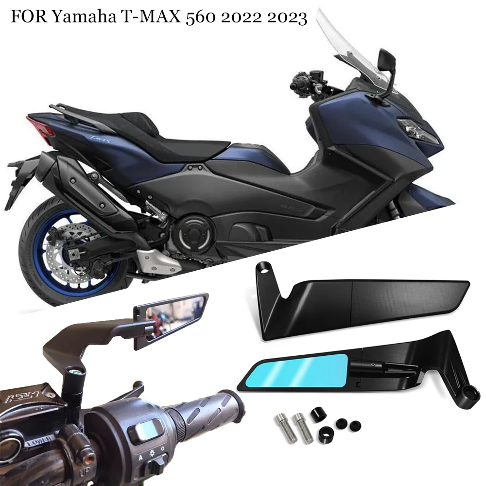 

For Yamaha T-MAX 560 2022 2023 motorcycle accessories rearview mirror wind wing side rear view reversing