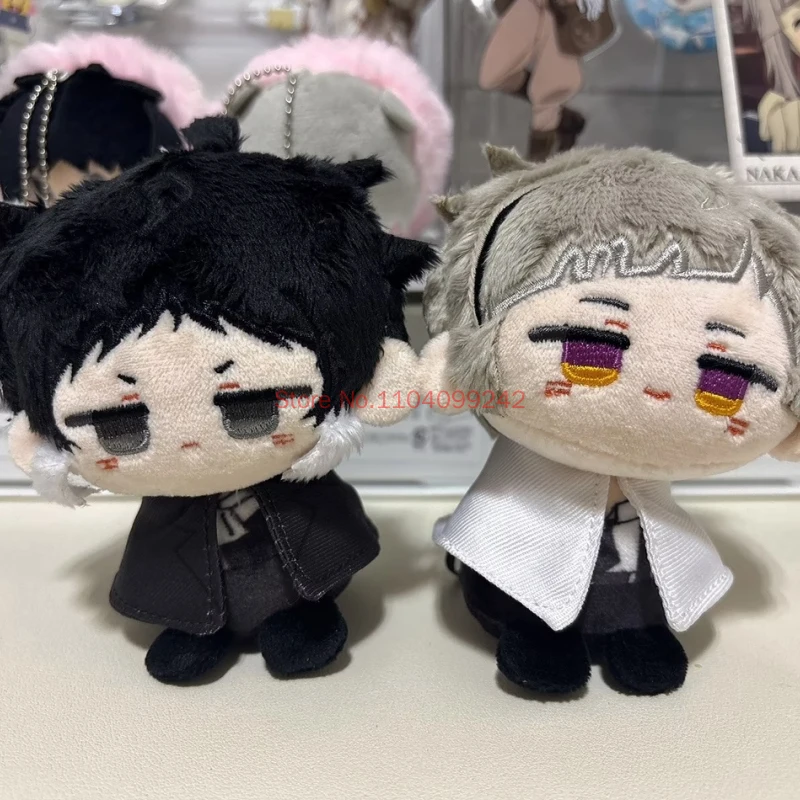 Bungou Stray Dogs Plush Gogol Dazai Osamu Nakahara Chuuya Ryunosuke Akutagawa Anime Cosplay Stuffed Doll Keychain Adult Gift - view 6