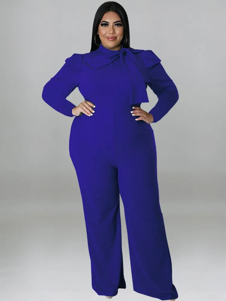 

Женская одежда больших размеров, комбинезон, летняя одежда, синий городской боди для отдыха, новый комбинезон с широкими штанинами 2025 года, оптовая продажа, дропшиппинг