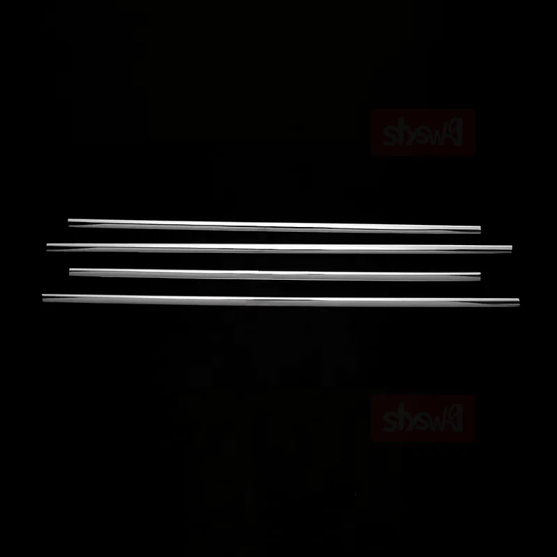 For DAIHATSU TANTO CUSTOM LA650/660S 2019+ 4PCS WINDOW PILLAR SILL TRIM COVER High-grade Stainless Steel Car Styling Accessorie